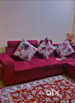 L shape sofa is available in excellent condition