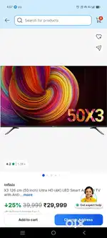 Infinix tv 50inch 4k ultra HD