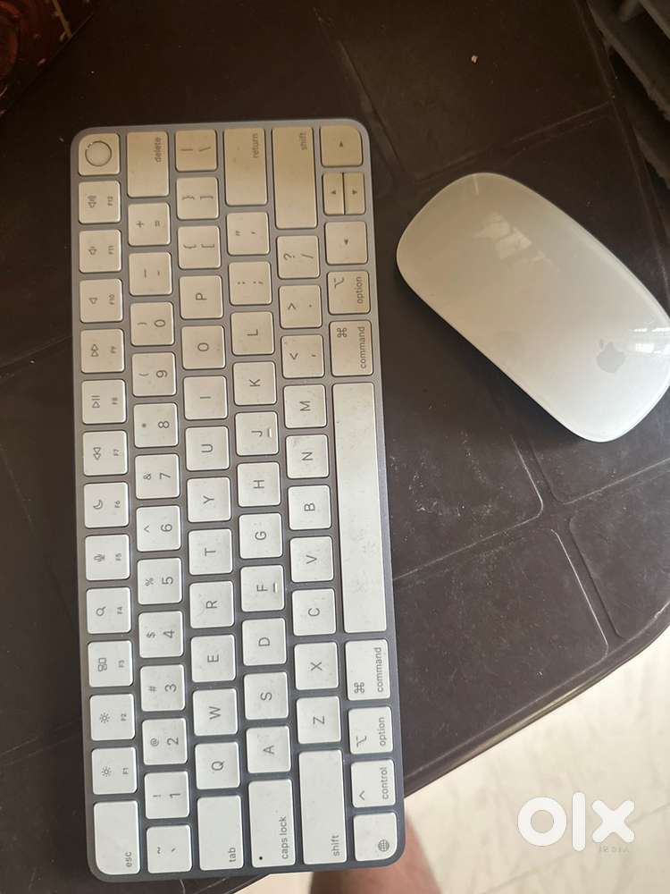 Apple mouse and keyboard