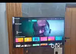 43 inch smart android frameless led tv with 600 channel free in tv