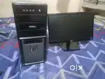 CPU and monitor