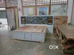BRAND NEW QUEEN size bed with 2 side tables