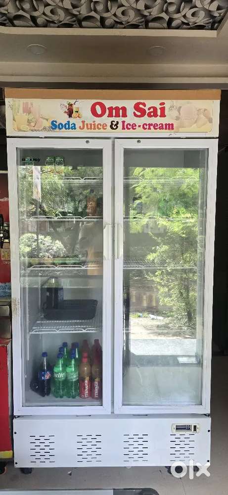 Commercial Fridge (Glass Visi cooler & Deep fridge)