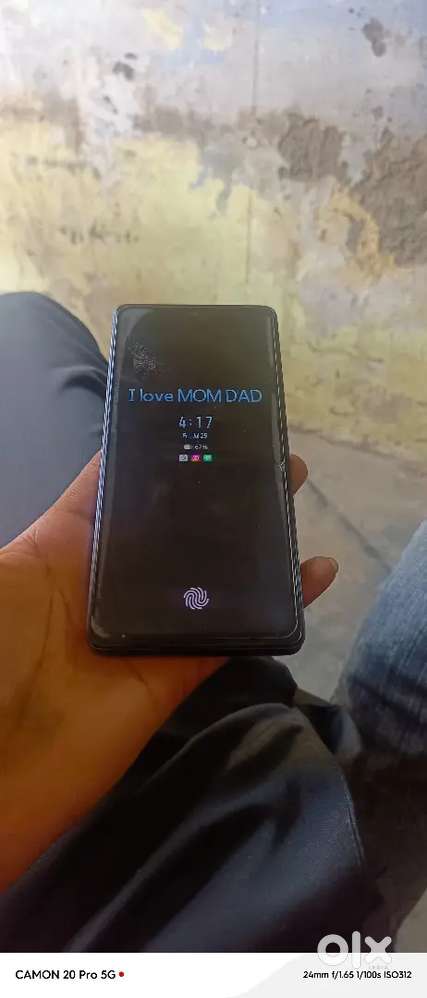 Infinix note 40 5g new condition glass chatak raha hai bas