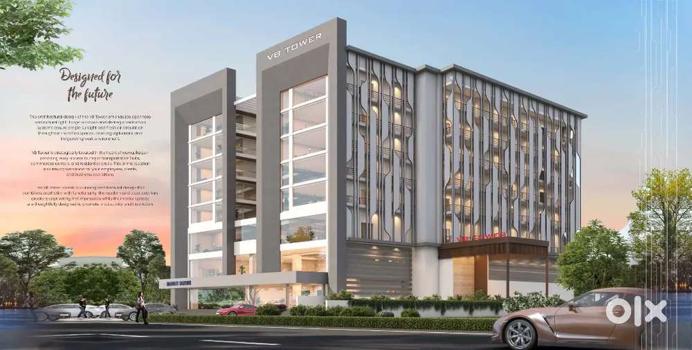Premium office space for sale in VB Tower Main Road Raipur