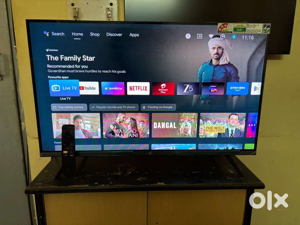 MINT Condition OnePlus Y1S Edge Smart Android 32 Inch LED TV for Sale