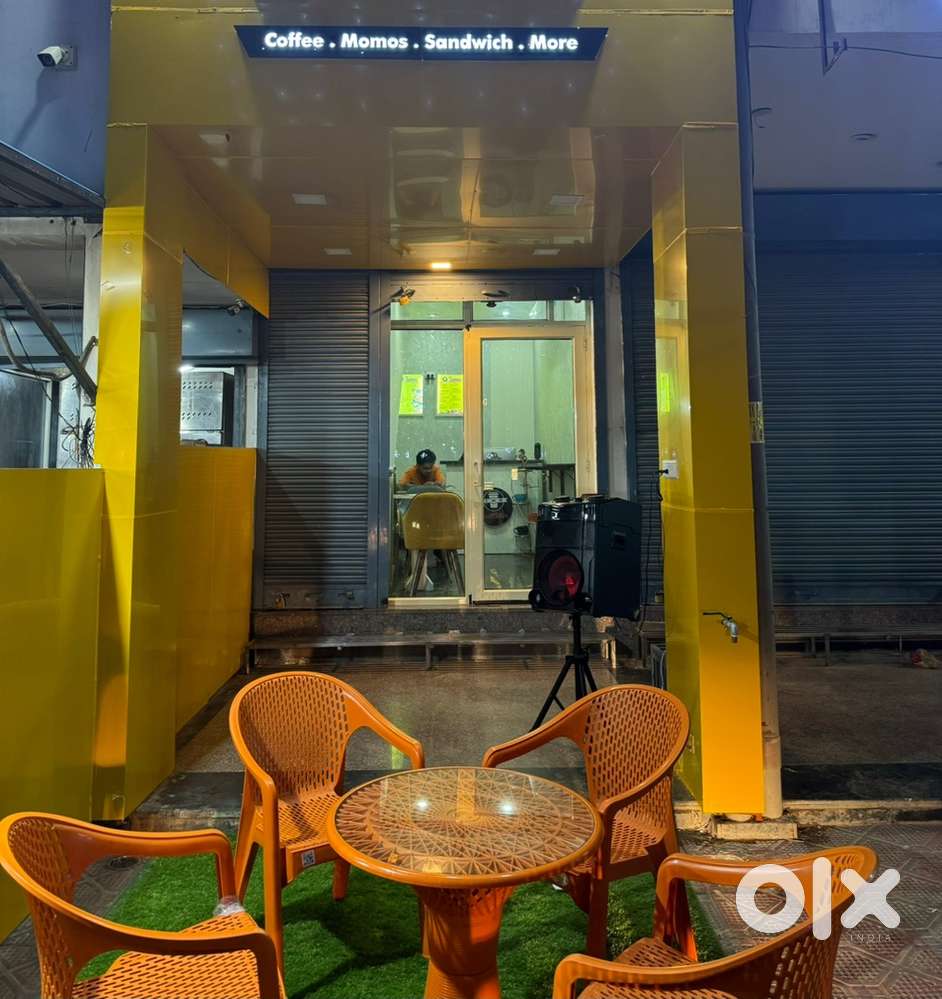Running cafe for sale