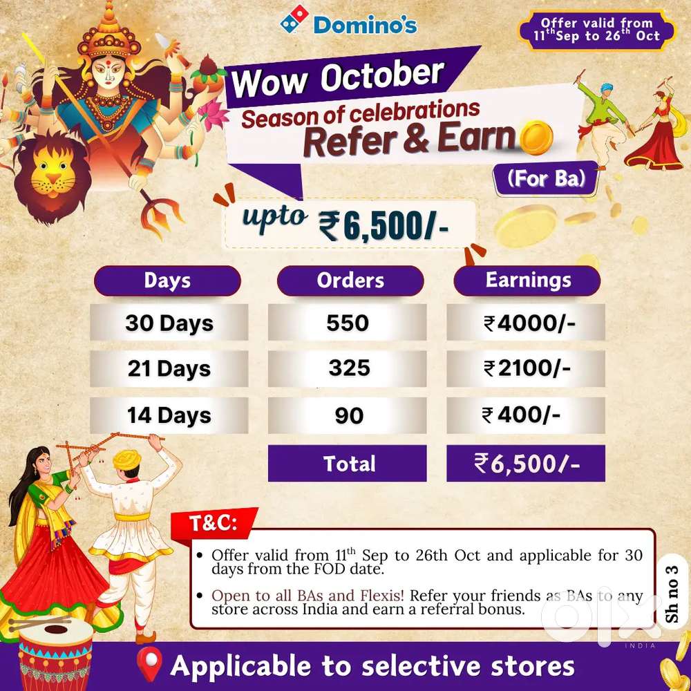 Dominos Pizza Delivery Boy