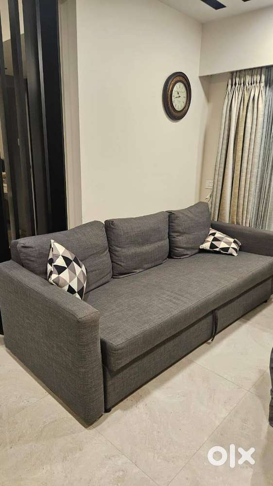 IKEA - 3 seater sofa cum bed