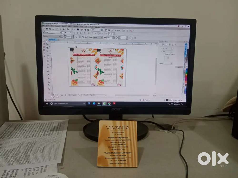 I want a person who handle my billing counter.