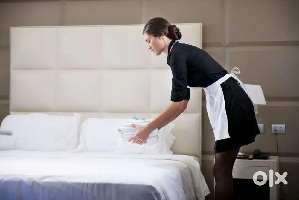 Housekeeping job need male and female candidate