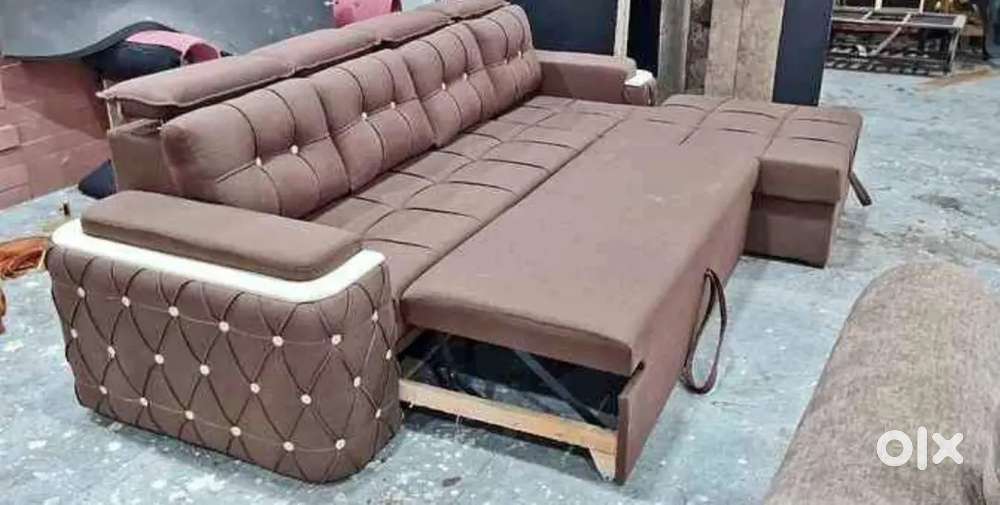 New brand l sofa cum bed and design