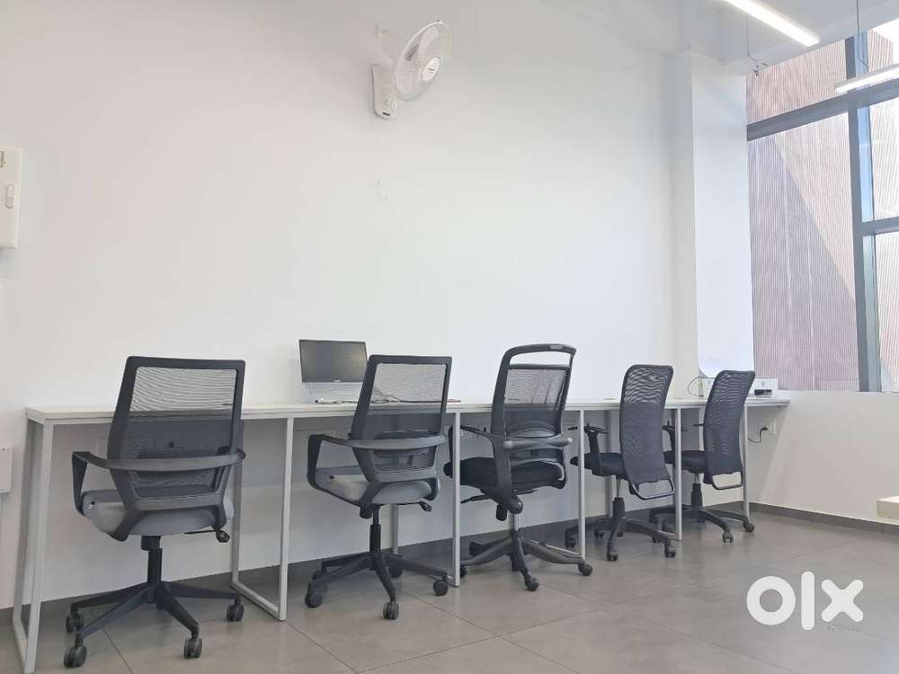 Shared office / Co-working space available for rent at Ramanattukara