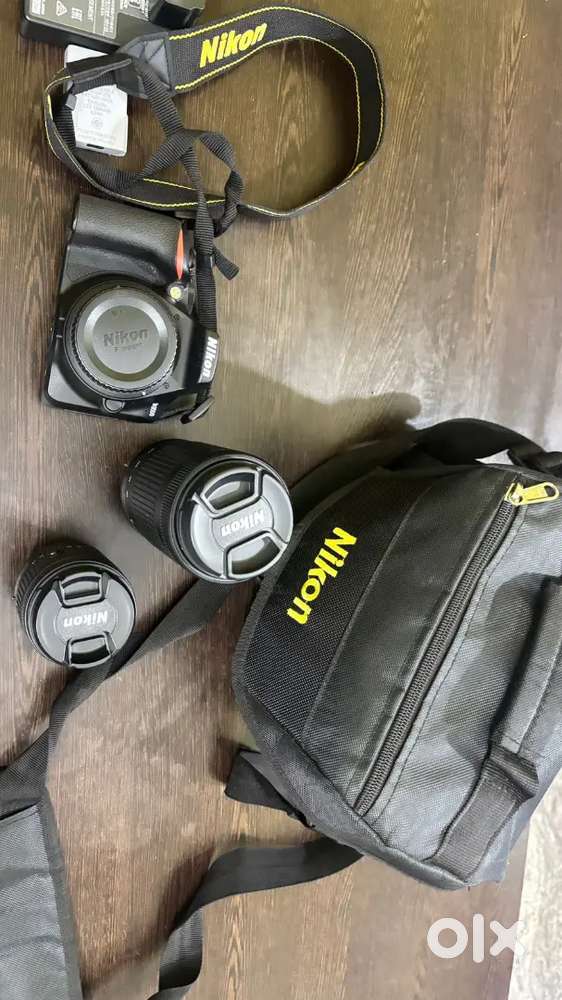 Nikon D3500 DSLR with Dual Lens Kit – Excellent Condition!