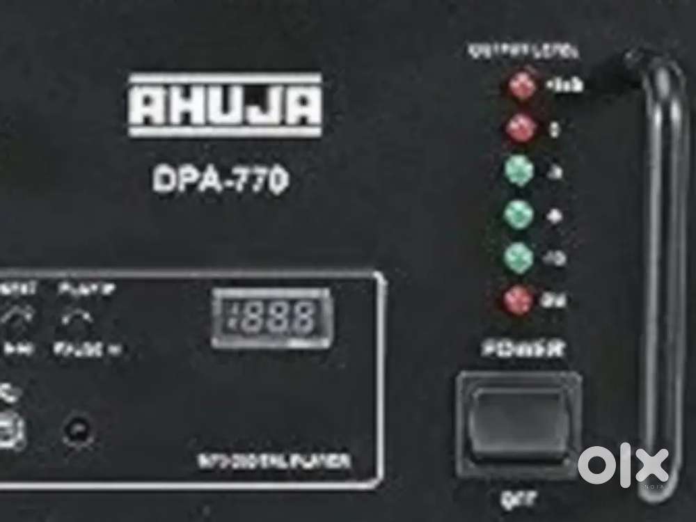 Ahuja amplifier 160 watt machine copy