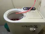 Running washing machine