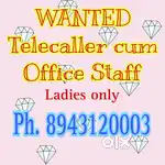 Telecaller cum office staff (Ladies)