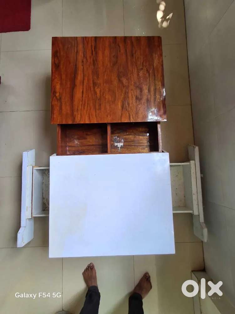 Strong wooden center Tea Table Home Made