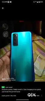 Vivo v2022 8:00 ram 128 GB