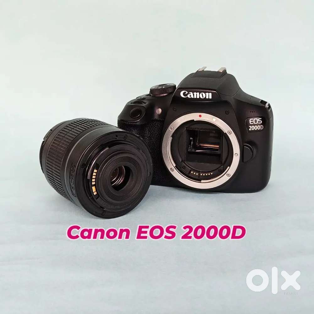 Canon EOS 2000D DSLR Camera with 18-55mm Lens – 24.1MP  Wi-Fi