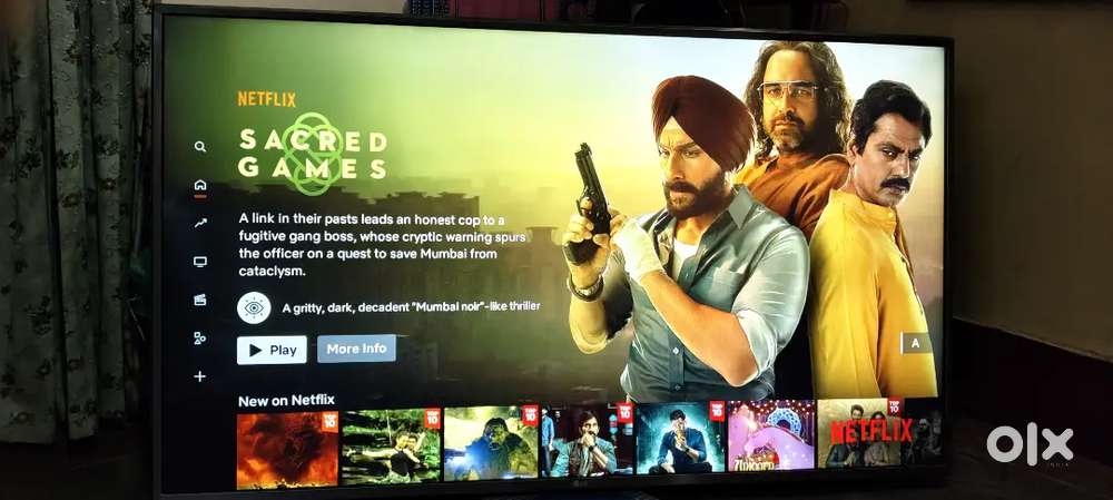 Lg 49 inch smart TV good condition 14k LG speaker 3k