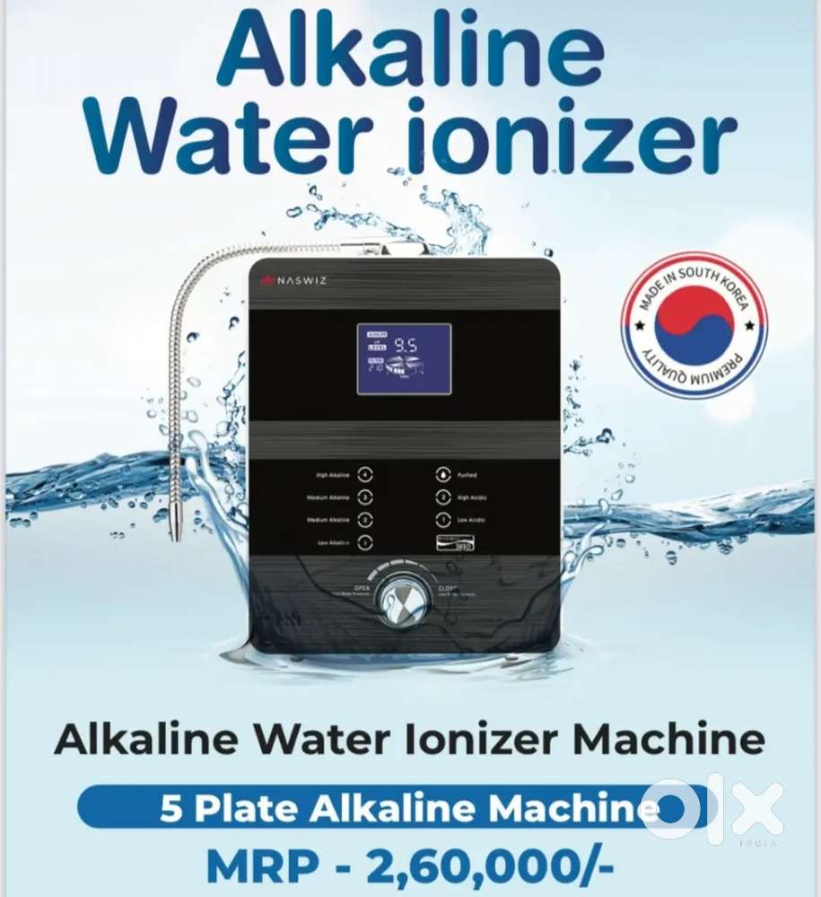 Alkaline water ionizer