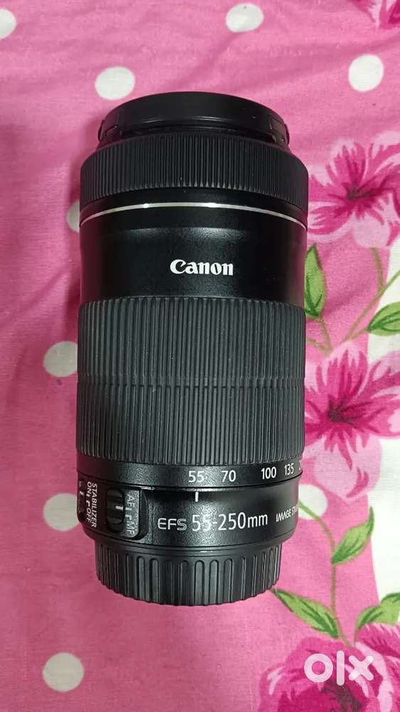 Canon camera Zoom Lens EFS-55-250 STM