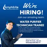 WE'RE HIRING – Water Purifier Technician Trainee