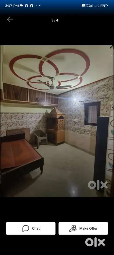 Independent 2bhk set need room partner