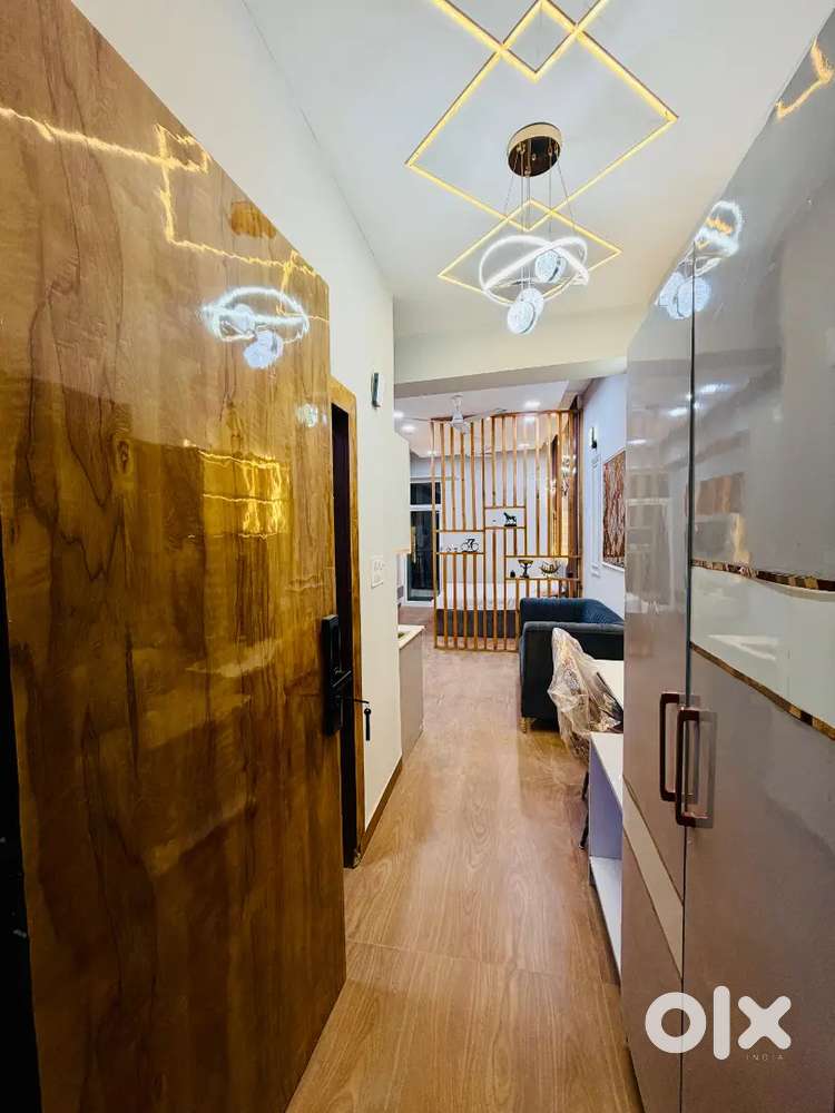 Studio apartment (650 sq.ft) with all interior design for sale.