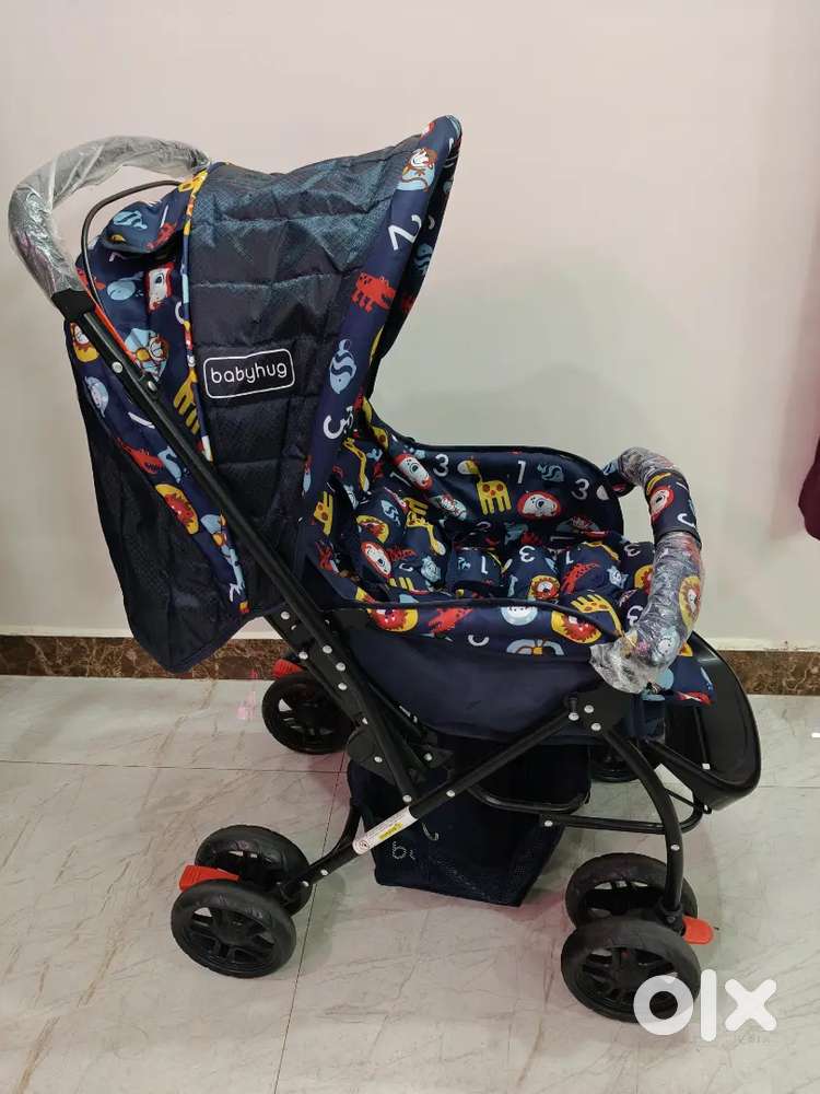 Rarely Used Babyhug Stroller + Mosquito Net