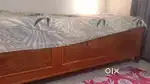 Shifting sale Storage Pure Wooden diwan bed box   4*7