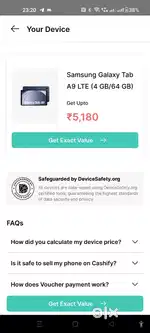 Samsung galaxy A9(64GB,4GB ram)