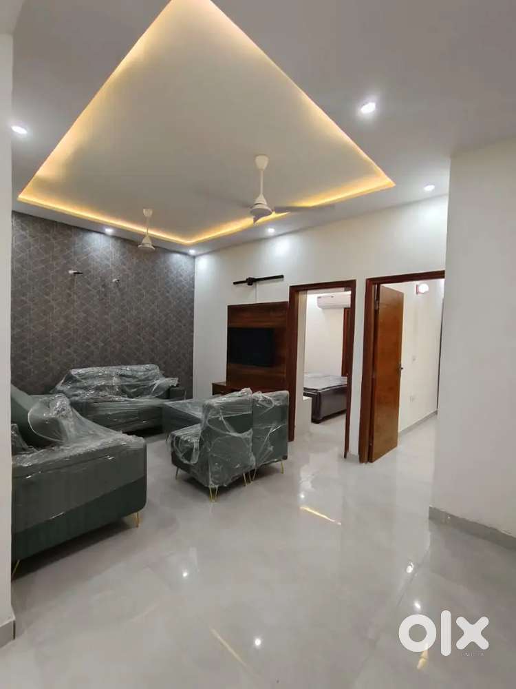 3bhk fully furnished flat at zirakpur savitry greens