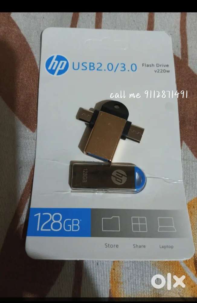 128 GB pen drive new urgent sale