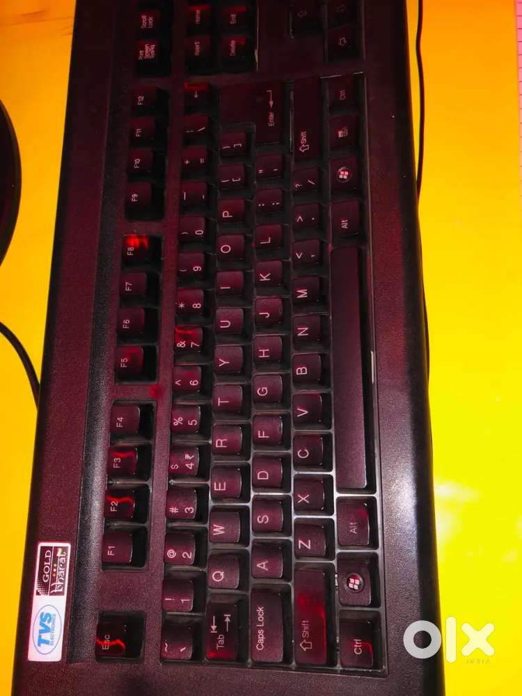 TVS Gold keyboard