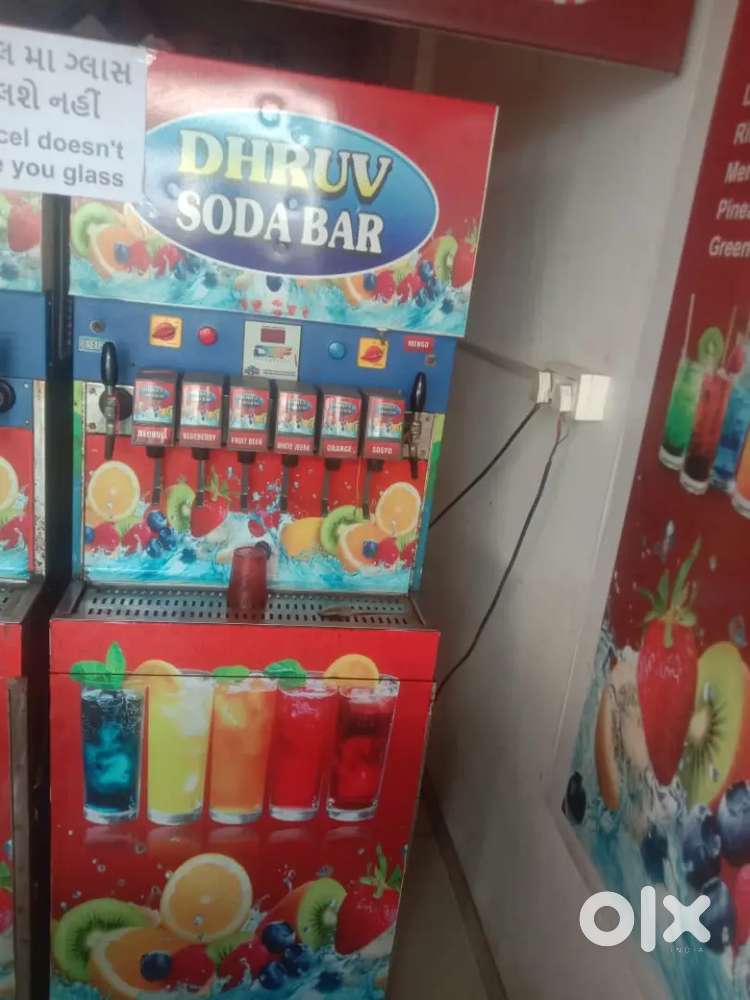 Fountain soda machine