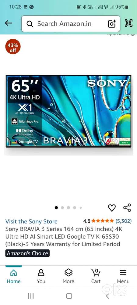 Led 55 bravia 3 sony