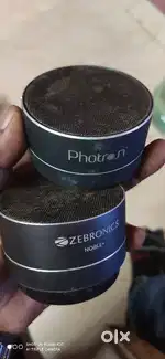 Zebronics and photron bluetooth speaker