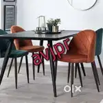 Branded new Stylish Velvet Dining Cafe Chair Elegant & Comfortable