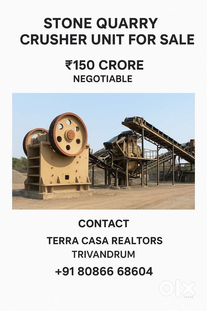 CRUSHER UNIT FOR SALE IN TRIVANDRUM