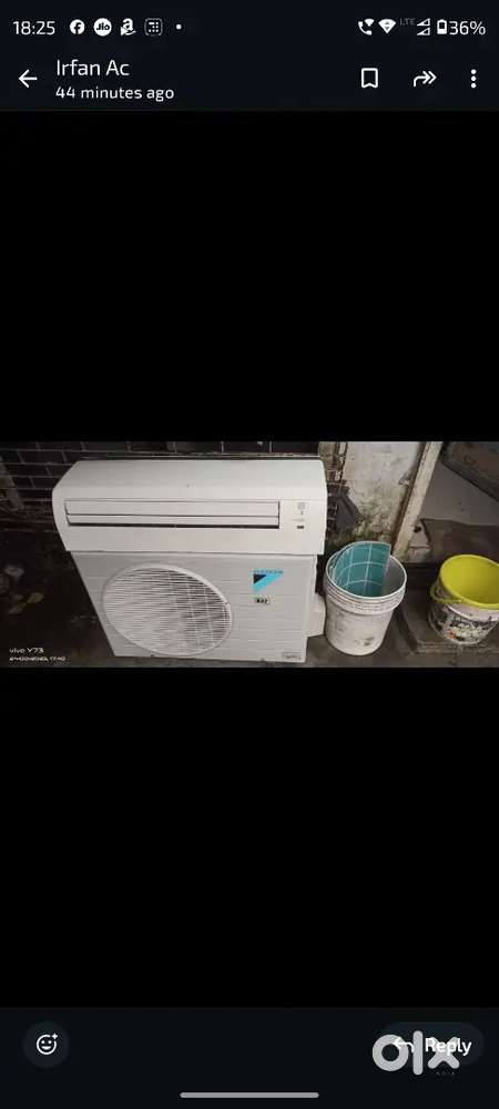 Daikin Split Ac 1. 5 ton  3 star rating