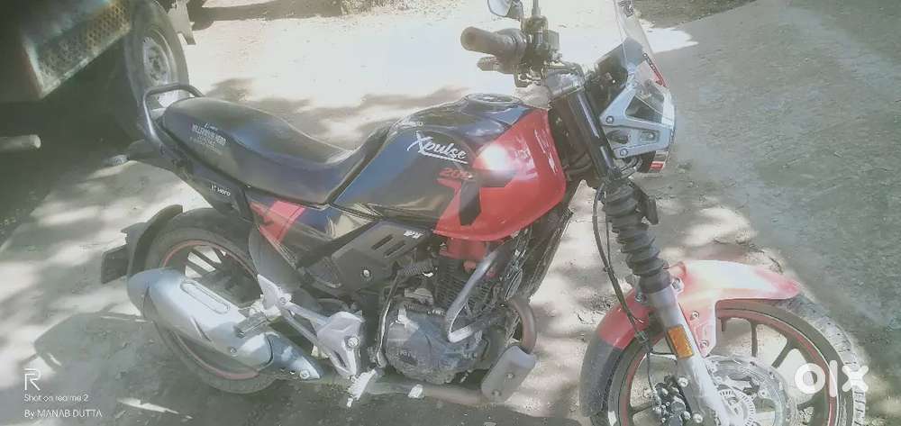 No problem, very good condition xpluse 200 T 4 valve