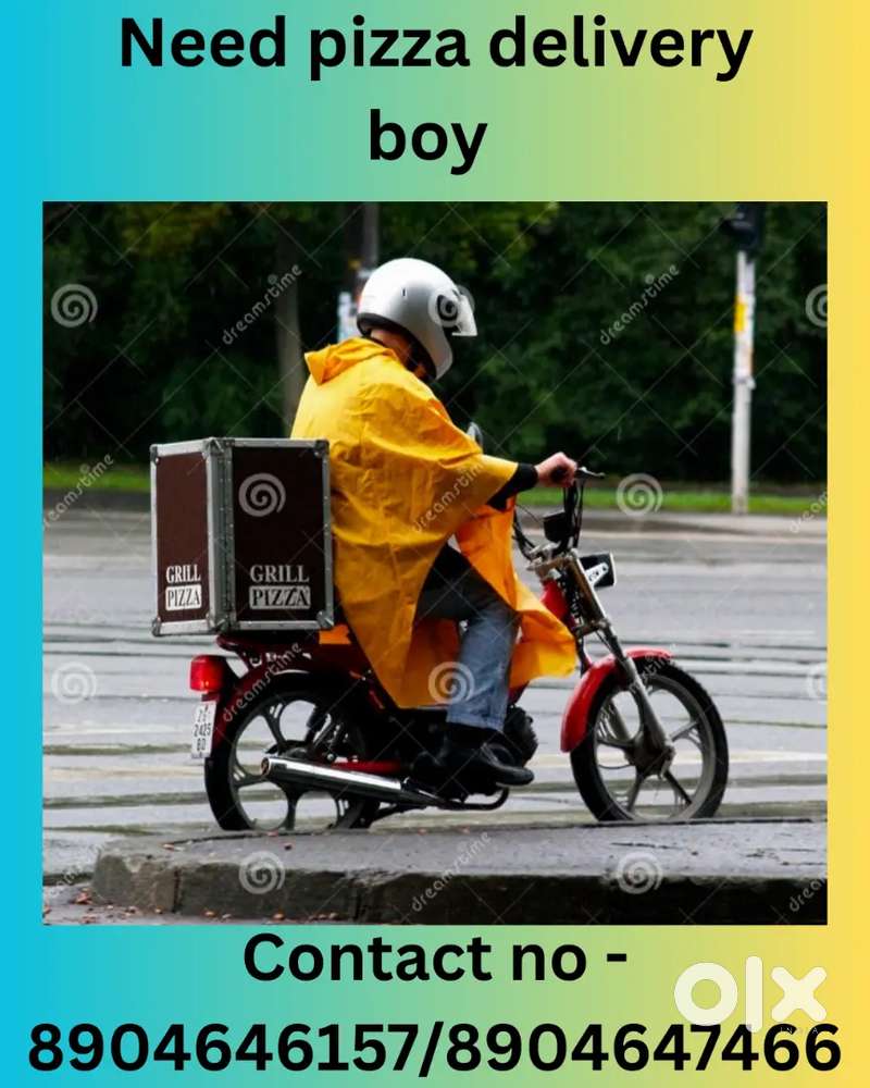 We are looking for pizza food delivery person ⁸²
