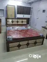 Sunday sale buying new double bed with box -6499/- bxhxkmn