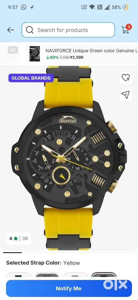 Slazenger watch