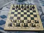 Wooden chess board