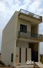 55 gaj double story  house