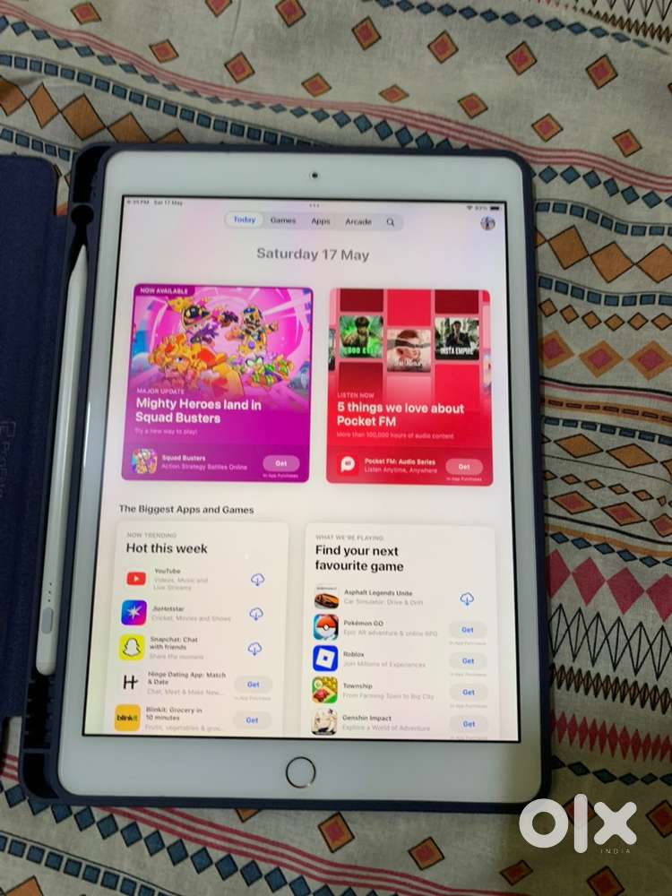 Ipad 7th generation golden 32gb (wifi)