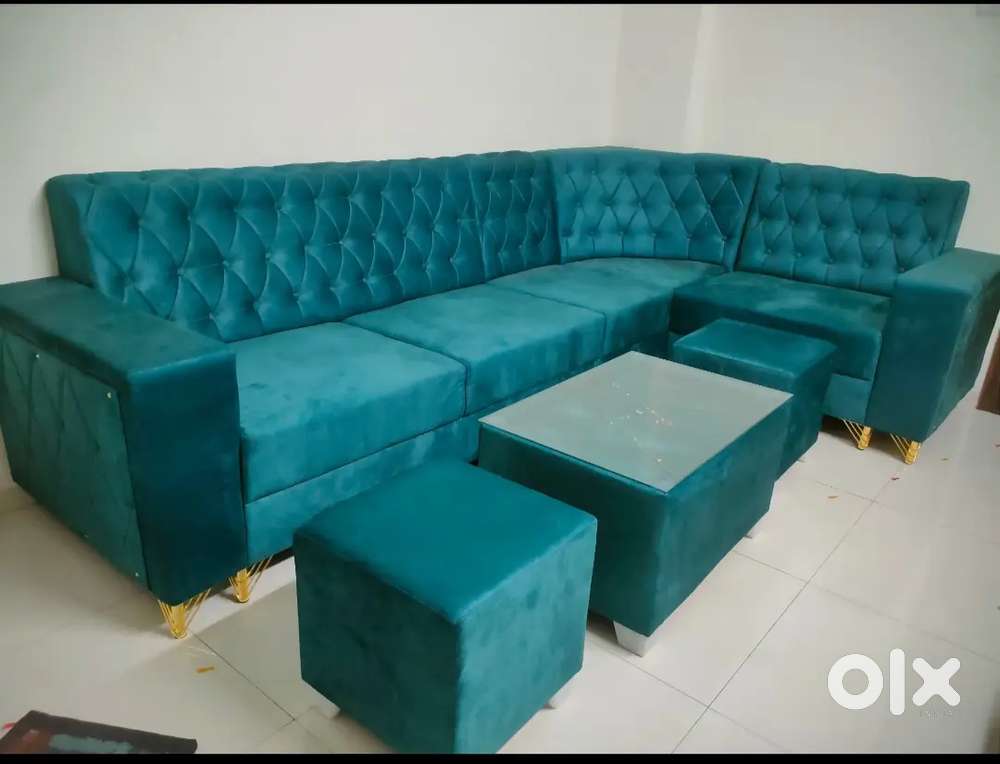 New branded sofa ,T Poy,2 Stool with Bill
